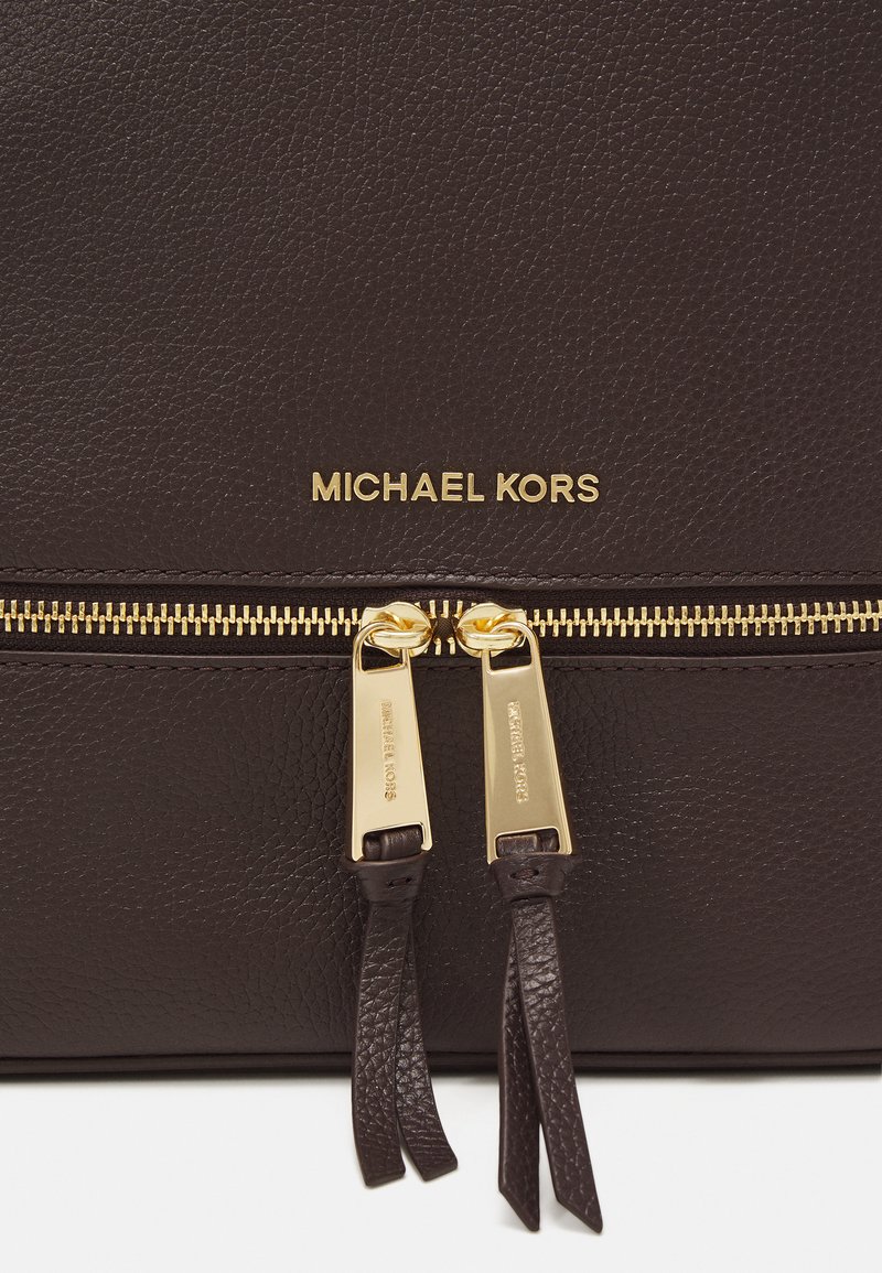 Michael Kors Chocolate Brown Backpack with Gold Zippers Michael Kors Backpack woman - Brown | 30T5G3XB2B | GIGLIO.COM main image 4