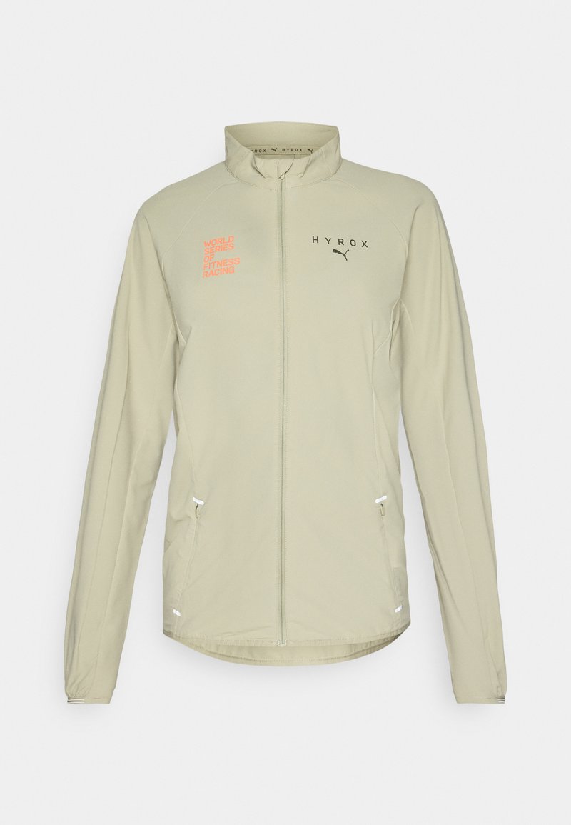 Puma HYROX JACKET - Veste de survêtement - lux army/beige - ZALANDO.FR
