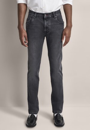 bugatti Jeans Tapered Fit - grau