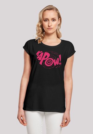 DC COMICS SUPERHELDEN BATMAN TV SERIE KAPOW - Print T-shirt - black