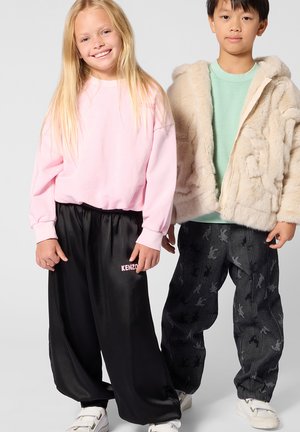 KENZO kids, PANTALON EN DENIM UNISEX - Vaqueros boyfriend - denim dark grey