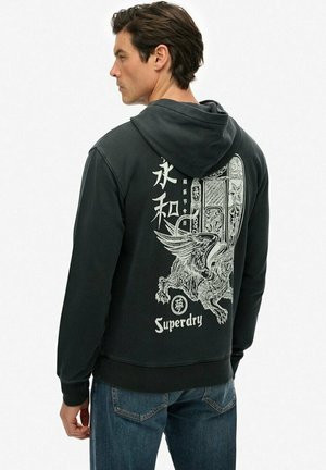 TOKYO NARRATIVE  LOOSE - Hoodie - blackboard