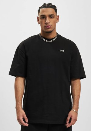 DEF PLAIN - T-shirts - black