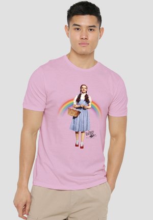 Cotton Soul, WIZARD OF OZ OVER THE RAINBOW - T-Shirt print - pink