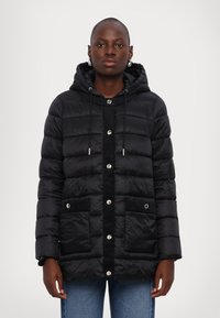 MICHAEL Michael Kors HOODED LONGLINE PACKABLE - Vinterfrakke - black