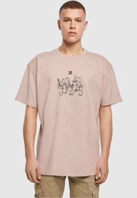 MJ Gonzales CLASSIC HEAVY OVERSIZED - T-shirts print - duskrose