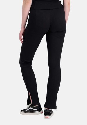 Stoffhose - black