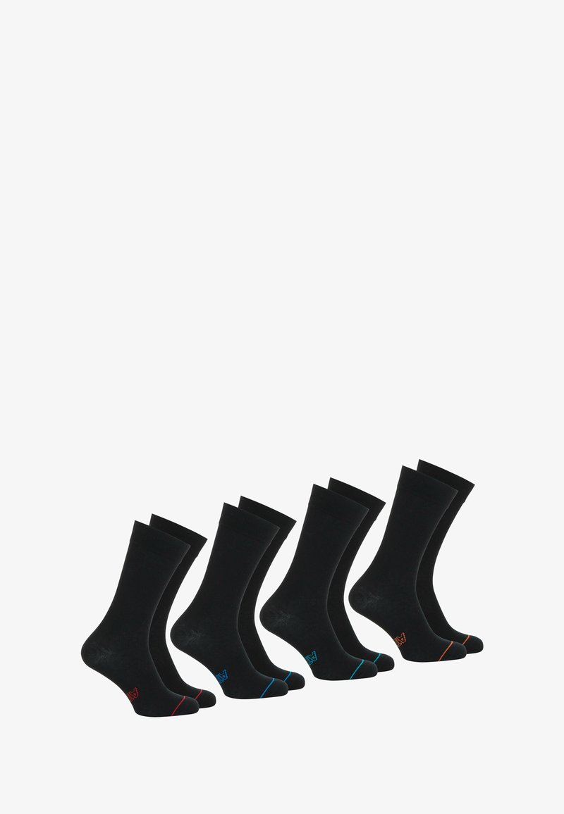Athena LOT DE 4 PAIRES DE PACK - Chaussettes - noir