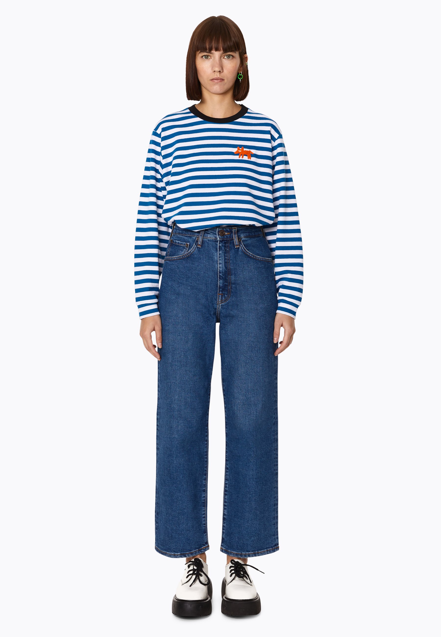 Bimba Y Lola Platėjantys džinsai - denim blue/mėlynų džinsų - Zalando.lt
