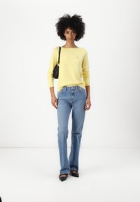 Tommy Hilfiger STITCH BOAT - Vesta - citronella