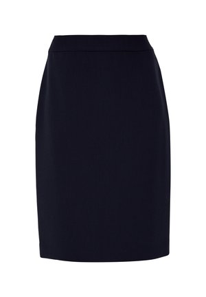 KURZER AUS MIX - Pencil skirt - navy