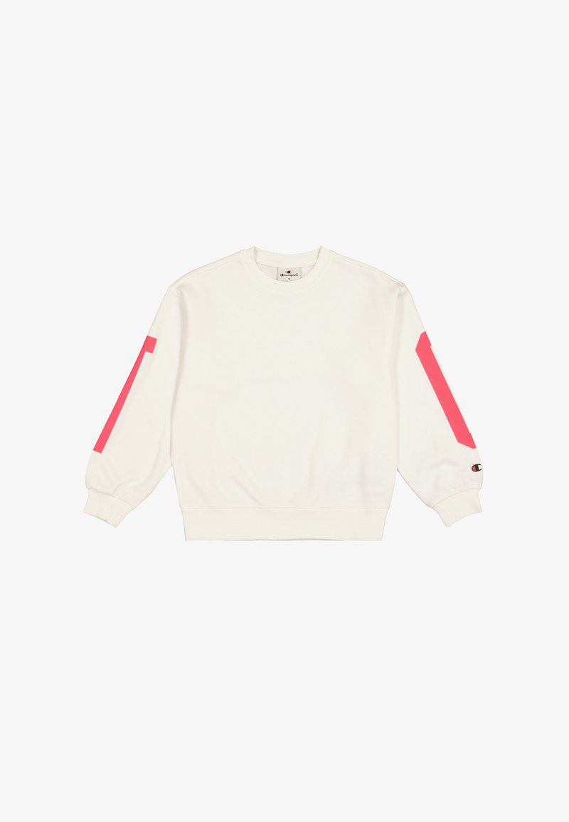 Champion CREWNECK GRAPHIC SHOP - Sudadera - offwhite