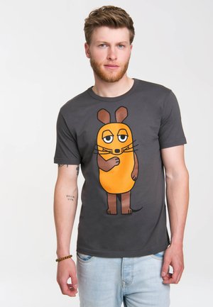 DIE SENDUNG DER MAUS-PRINT - T-shirt med print - grau