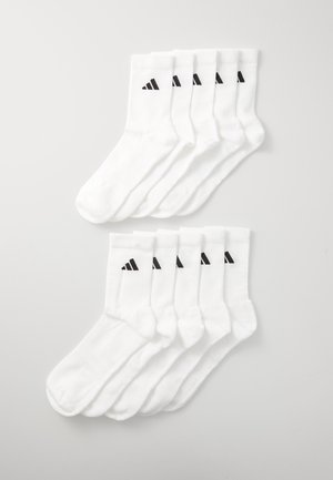 UNISEX 10 PACK - Chaussettes de sport - white/black