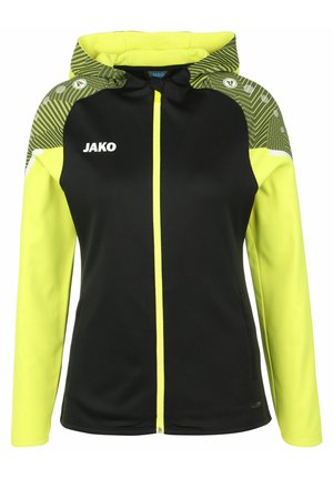 PERFORMANCE TRAININGS - Veste de survêtement - schwarz/soft yellow