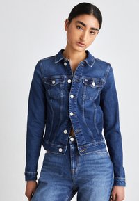Tommy Jeans VIVIANNE - Chaqueta vaquera - denim dark