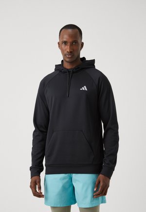 GAME GO SMALL LOGO 3 STRIPES - Felpa - black