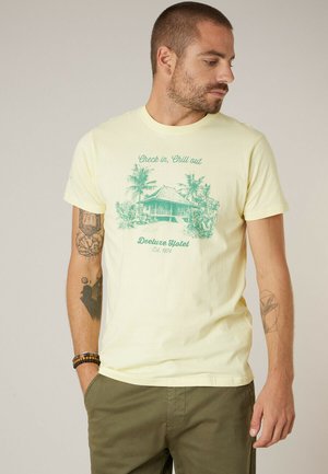 ORIGINAL JUNGLE - T-shirt print - zitrone