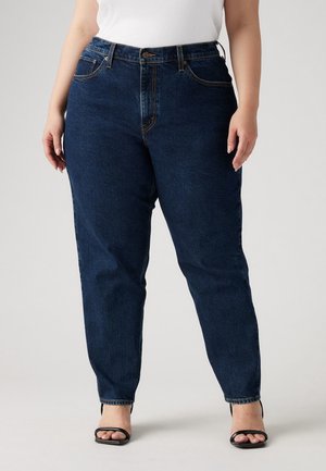 Vaqueros mom - rinsed denim