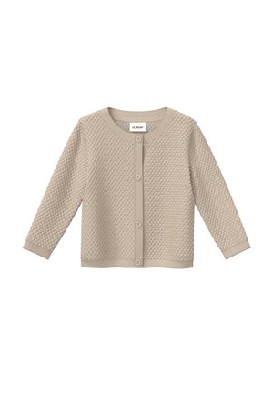 Cardigan - helles beige