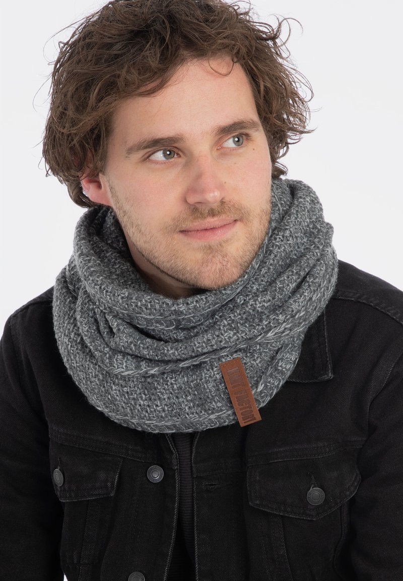 Knit Factory COCO - Colsjaal - anthracite grey