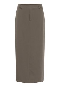 SAKURA - Jupe longue - major brown