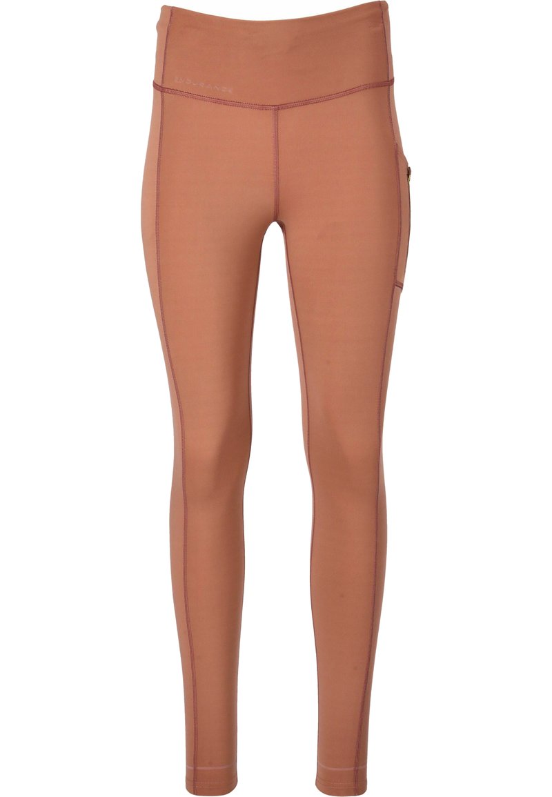 Endurance THADEA POCKET  XQL - Trikoot - burlwood