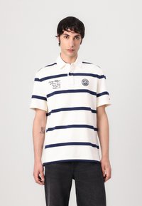 Tommy Hilfiger RUGBY CLASSIC FIT - Poloshirts - preppy navy/ivory petal