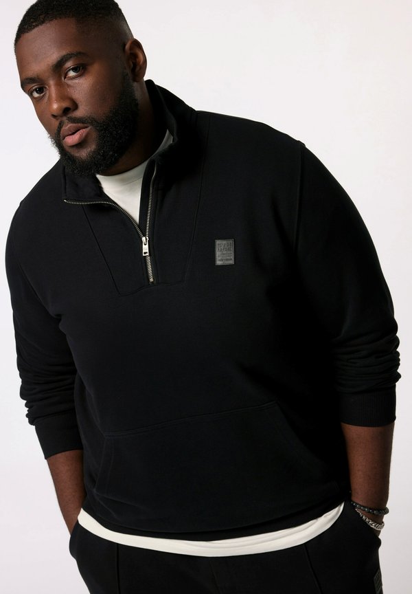 TROYER ZIPPKRAGEN BADGE - Sweatshirt