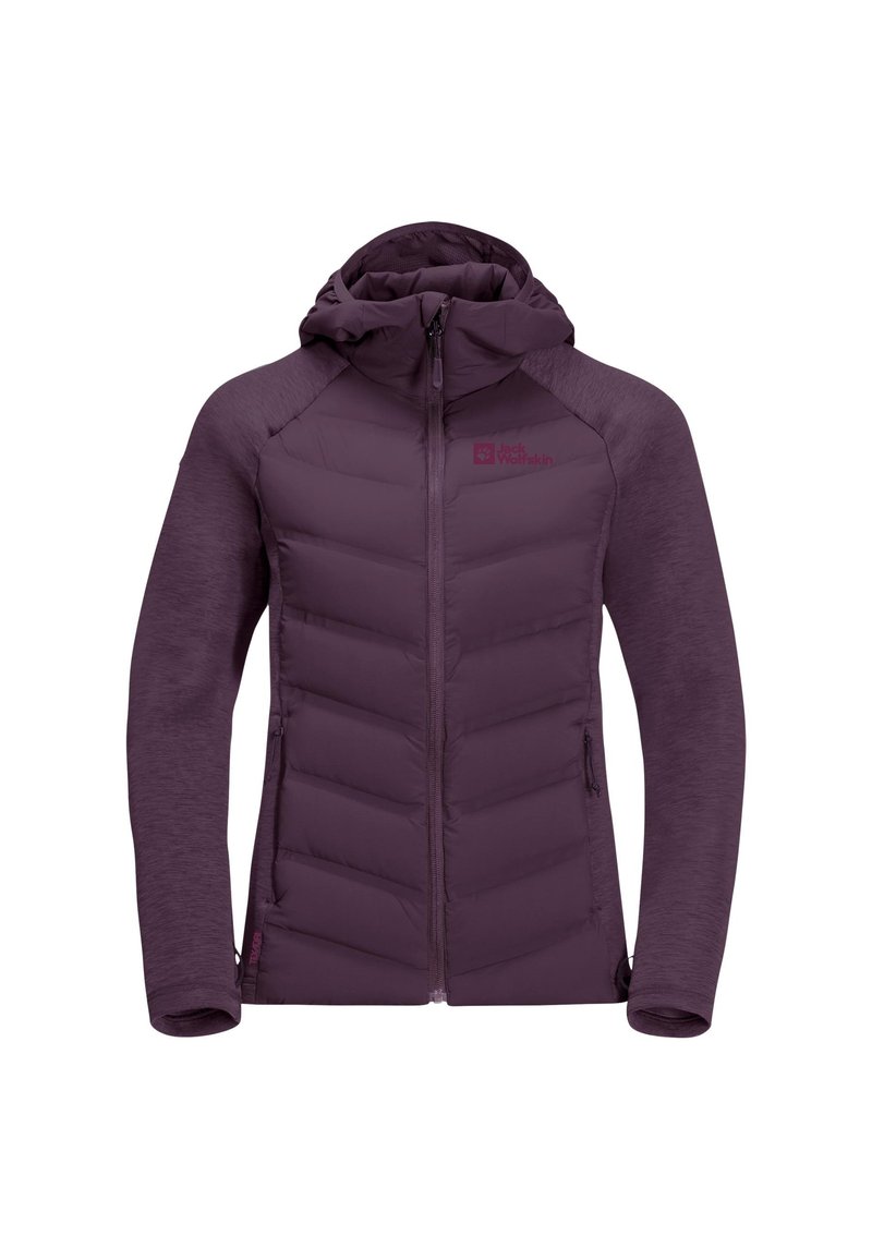 Jack Wolfskin TASMAN - Daunenjacke - grapevine/lila