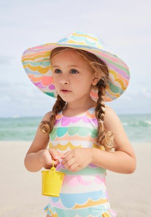 SWIM-REGULAR FIT - Hatt - multi scallop rainbow