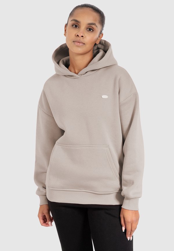ODELIA BASIC HOODIE - Kapuzenpullover - hellbraun