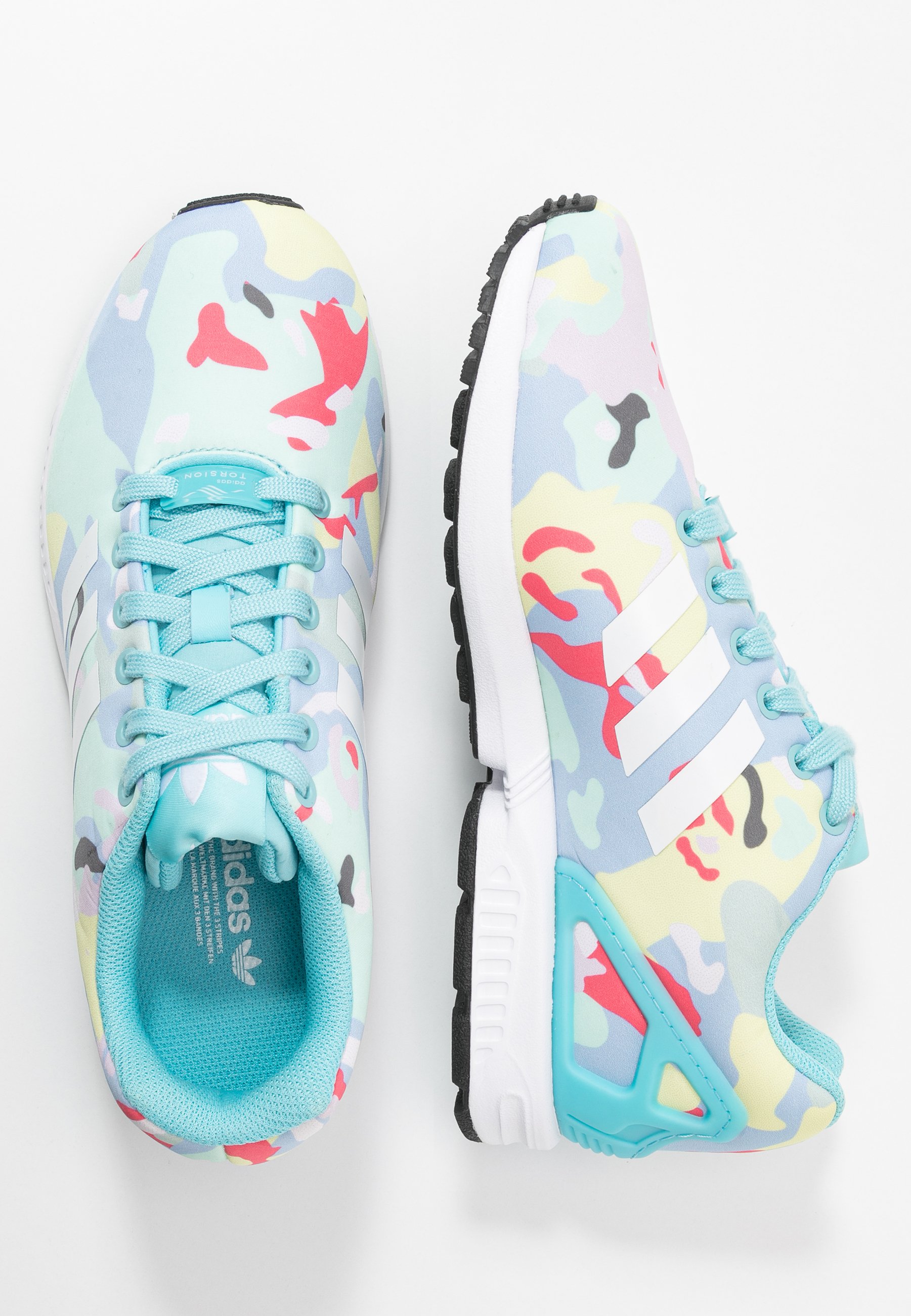 adidas Originals ZX FLUX Baskets basses light aqua adidas Originals ZX FLUX Baskets basses light aqua