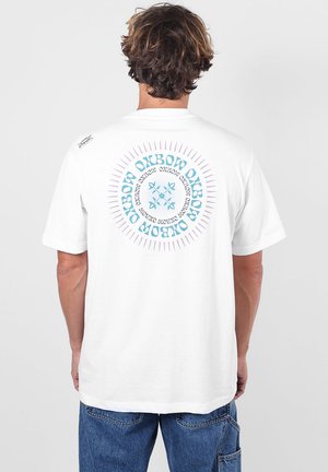 Oxbow, SPIRAL - T-shirt imprimé - white