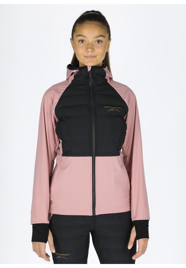 NORDIC HYBRID HOODED - Winterjacke - dusty rose charcoal