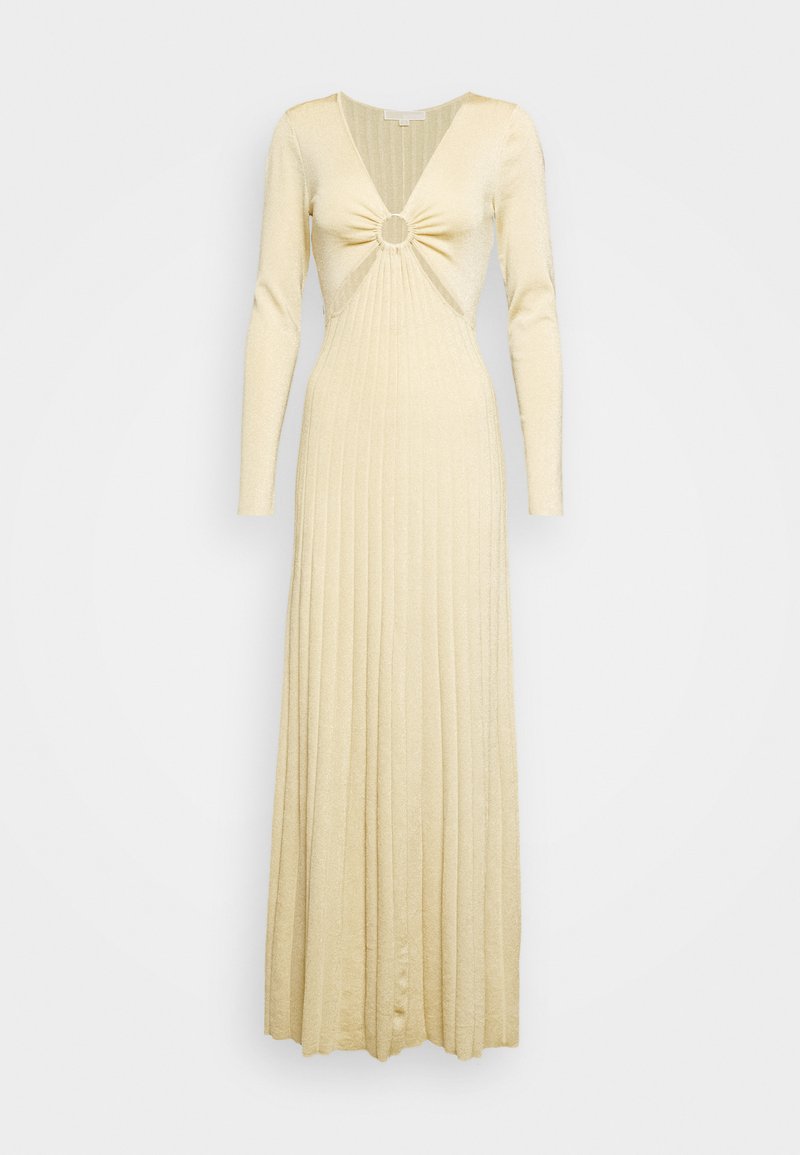 MICHAEL Michael Kors Gebreide jurk goudkleurig MICHAEL Michael Kors Gebreide jurk goudkleurig