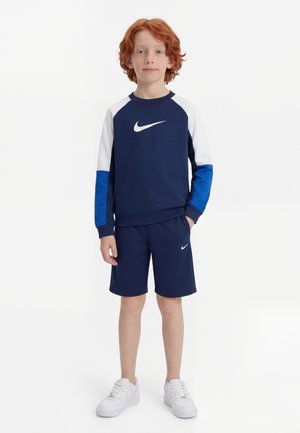 Nike Sportswear CREW - Φούτερ - midnight navy/white/game royal