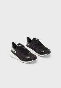 HOKA - CLIFTON 9  - Neutrální běžecké boty - black/white Miniatura obrázku 1