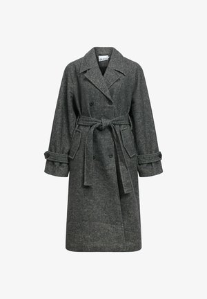 Object, COAT DOUBLE BREASTED - Manteau classique - black