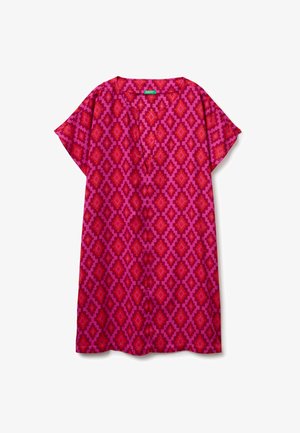 United Colors of Benetton, OVERSIZE KAFTAN IN COOL PATTERNED . ABOVE THE KNEE LENGTH... - Strandaccessoire - multicolor