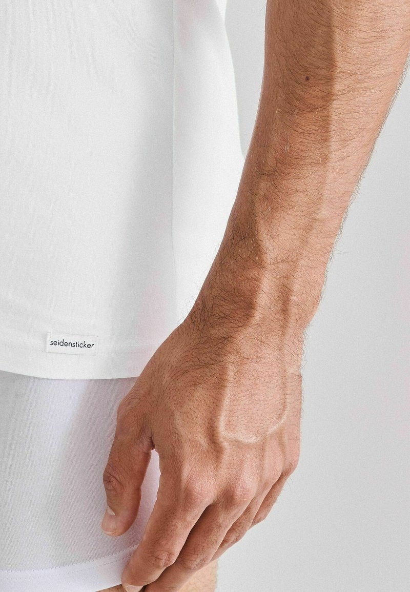 Herren Unterhosen | Seidensticker 2-PACK Unterhemd/-shirt white/weiß - JU87933 Herren Unterhosen | Seidensticker 2-PACK Unterhemd/-shirt white/weiß - JU87933