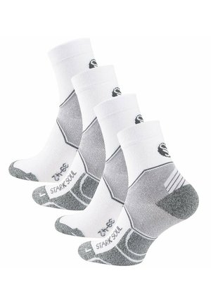 Stark Soul QUARTER PERFORMANCE 2 PAAR PACK - Calze sportive - weiß