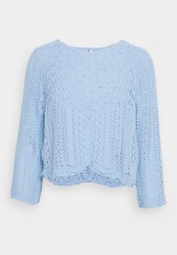 ONLNOLA LIFE PULLOVER - Pullover - light blue