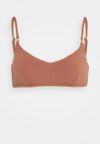SEA DIVE BRALETTE - Bikini pezzo sopra - bronze