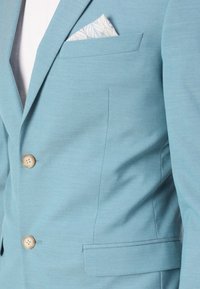 Isaac Dewhirst NOTCH SUIT SLIM - Κοστούμι - sea foam