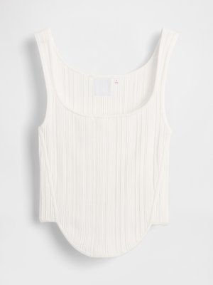 GAP GAP STUDIO CORSET - Viršus - new off white