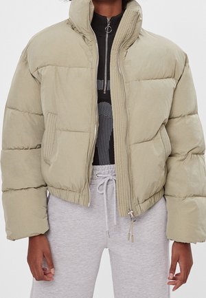 Bershka Giacca invernale - khaki