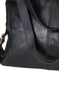 DrachenLeder Handbag - schwarz