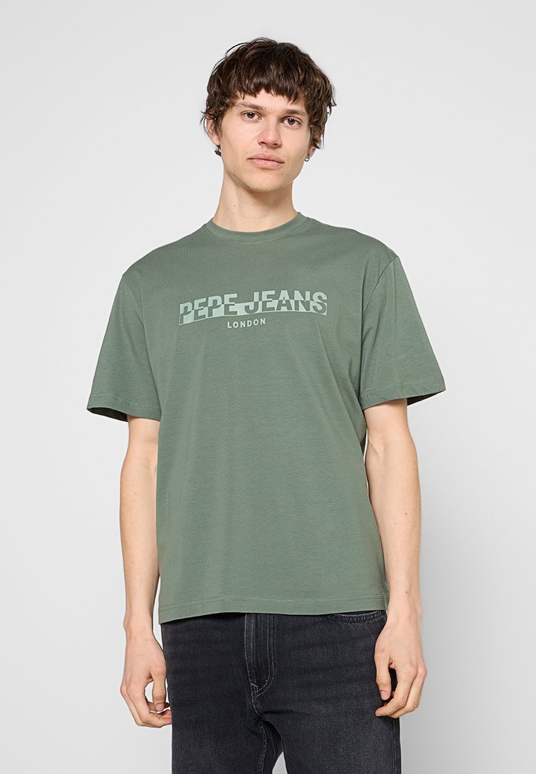 Pepe Jeans T-shirt print groen