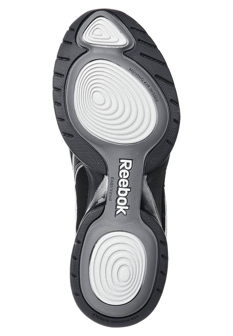 reebok grey mesh easytone trainers